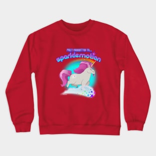 Sparkle Motion Unicorn Crewneck Sweatshirt